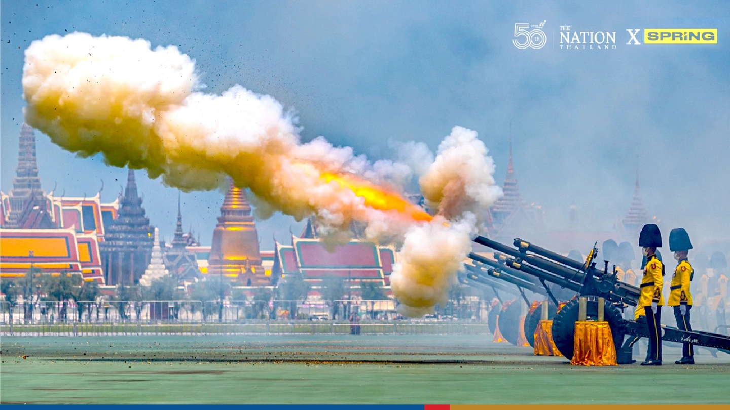 HM Queen’s birthday marked by 21-gun salute