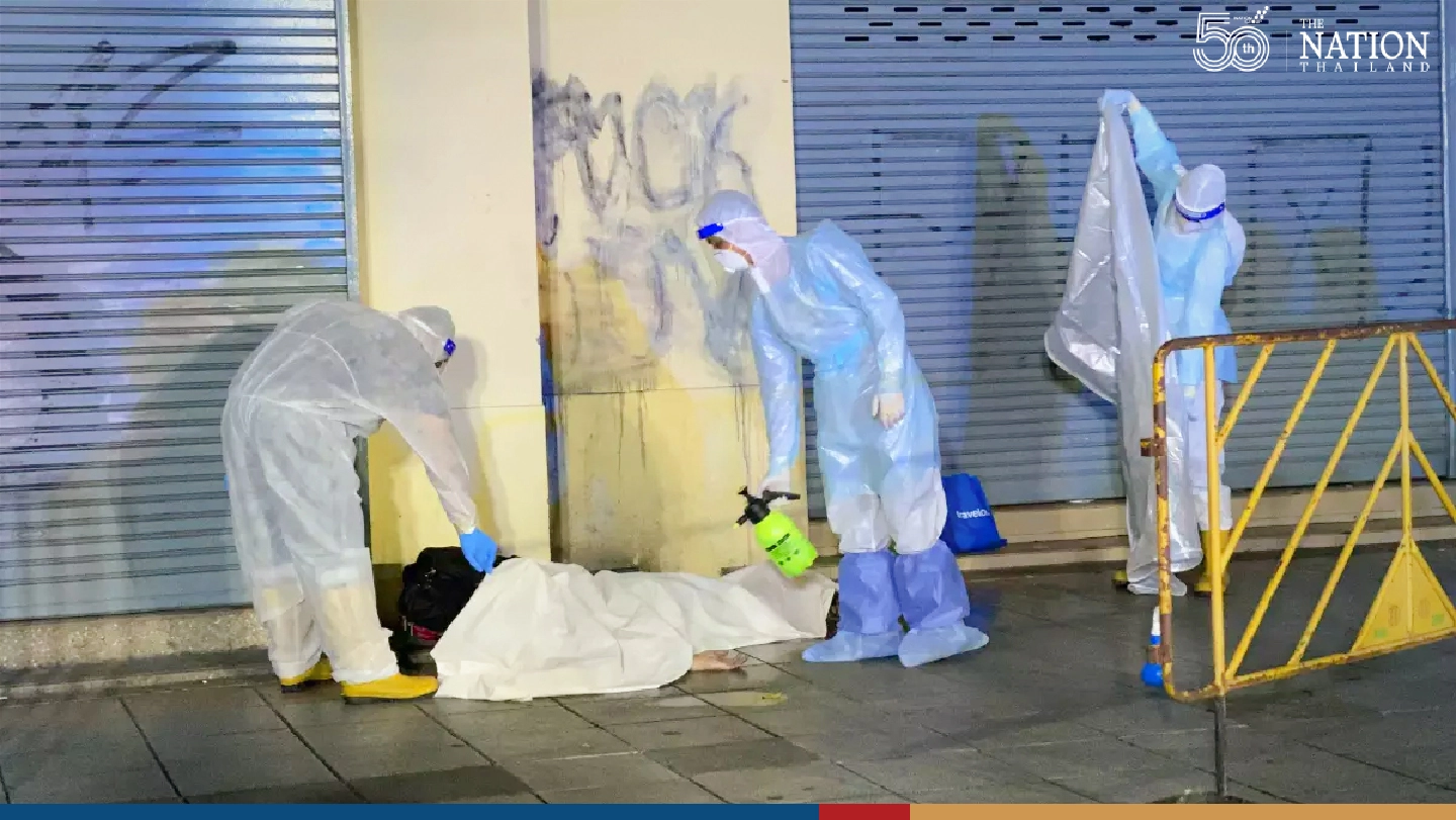Four reportedly homeless men found dead on Bangkok streets, suspected to be virus victims