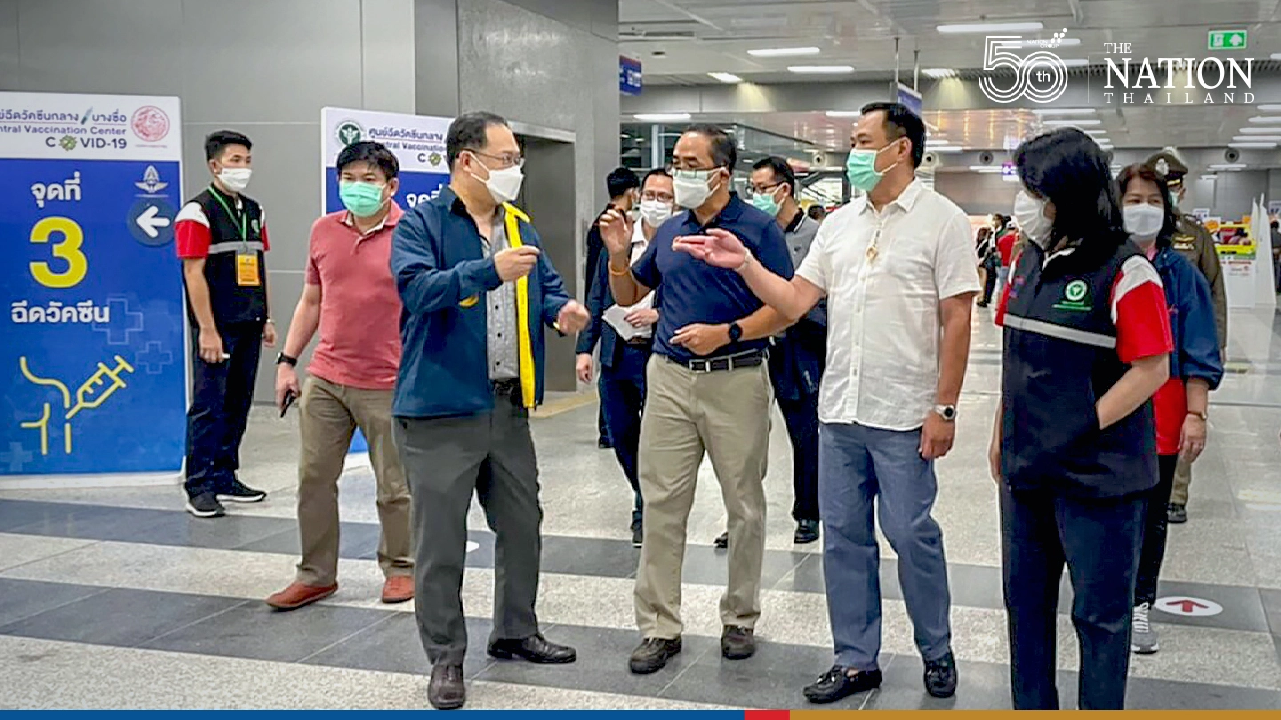 Expats aged 60 and above can get their jab at Bang Sue Grand Station