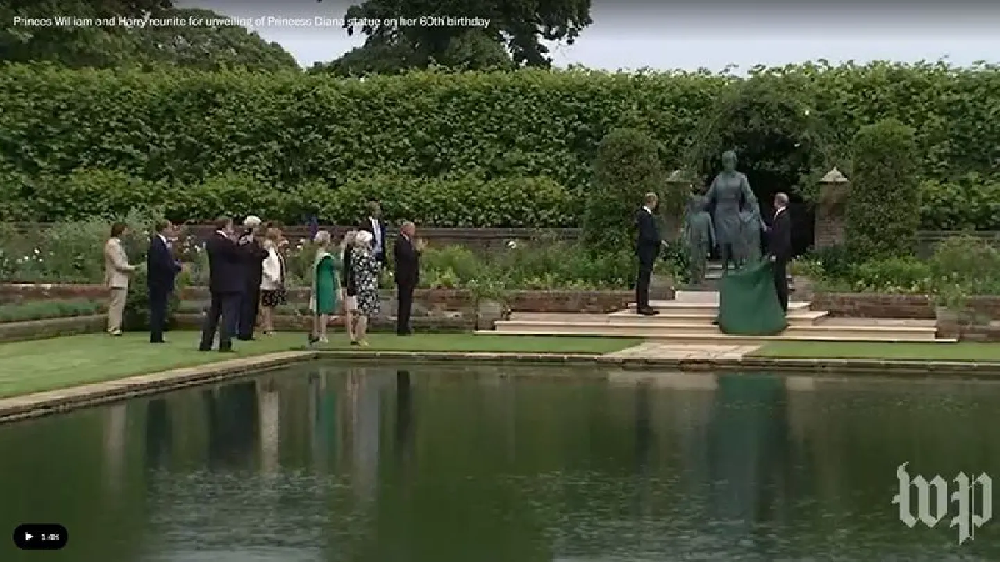 Princess Diana statue unveiling brings together feuding Princes Harry and William Princess Diana statue unveiling brings together feuding Princes Harry and William