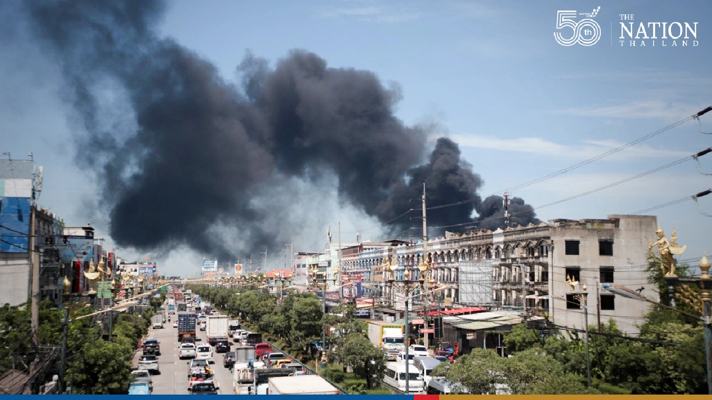 Bang Phli explosion damages 70 houses, 15 vehicles Bang Phli explosion damages 70 houses, 15 vehicles