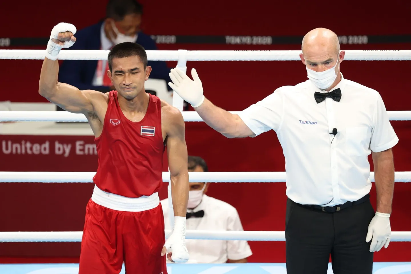 Thailands Chatchai-Decha one win away from boxing medal at Tokyo Olympics.