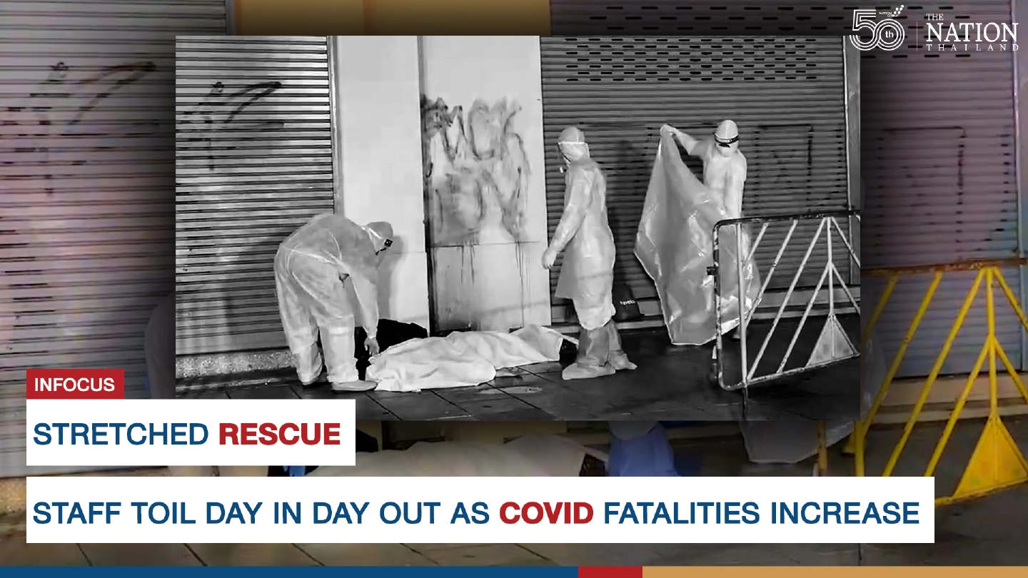 Stretched rescue staff toil day in day out as Covid fatalities increase Stretched rescue staff toil day in day out as Covid fatalities increase