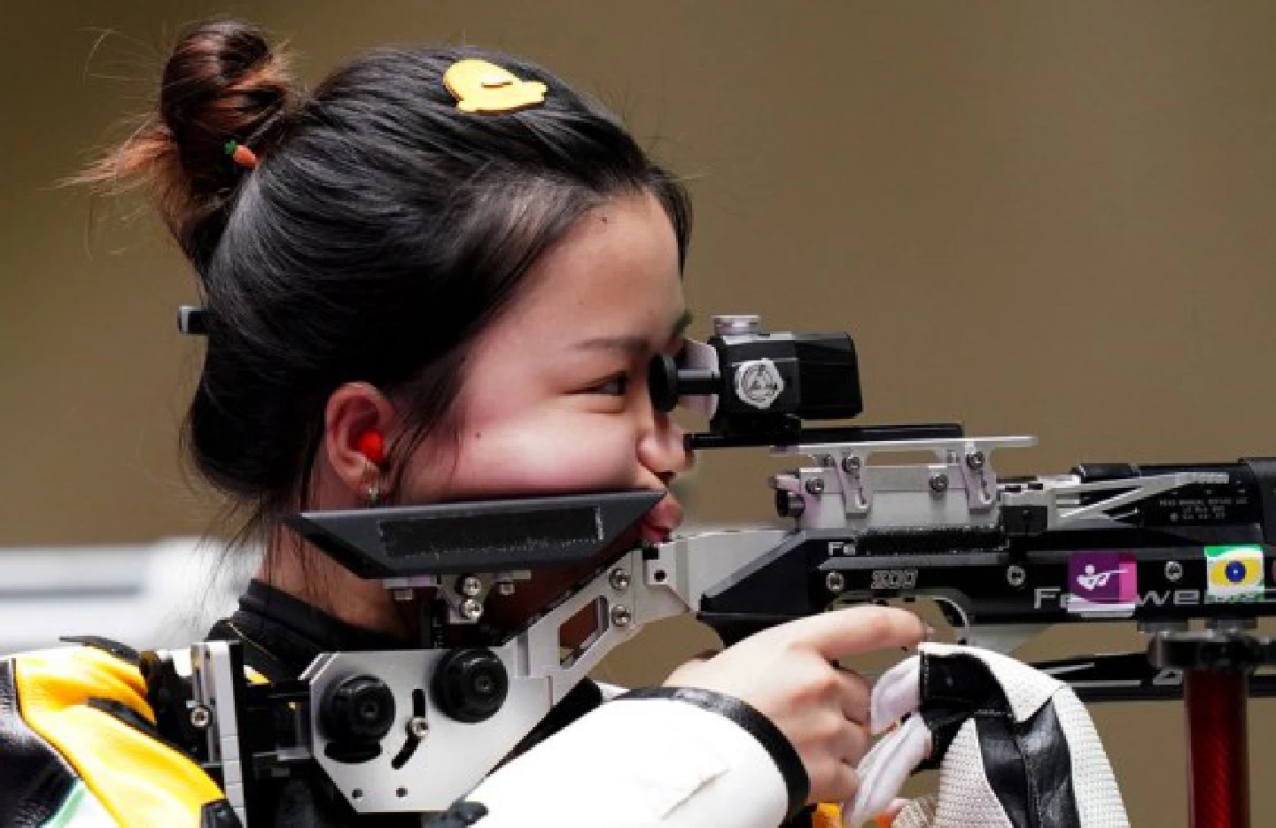 Chinese shooter Yang Qian wins 1st gold of Tokyo 2020 in womens 10m air rifle