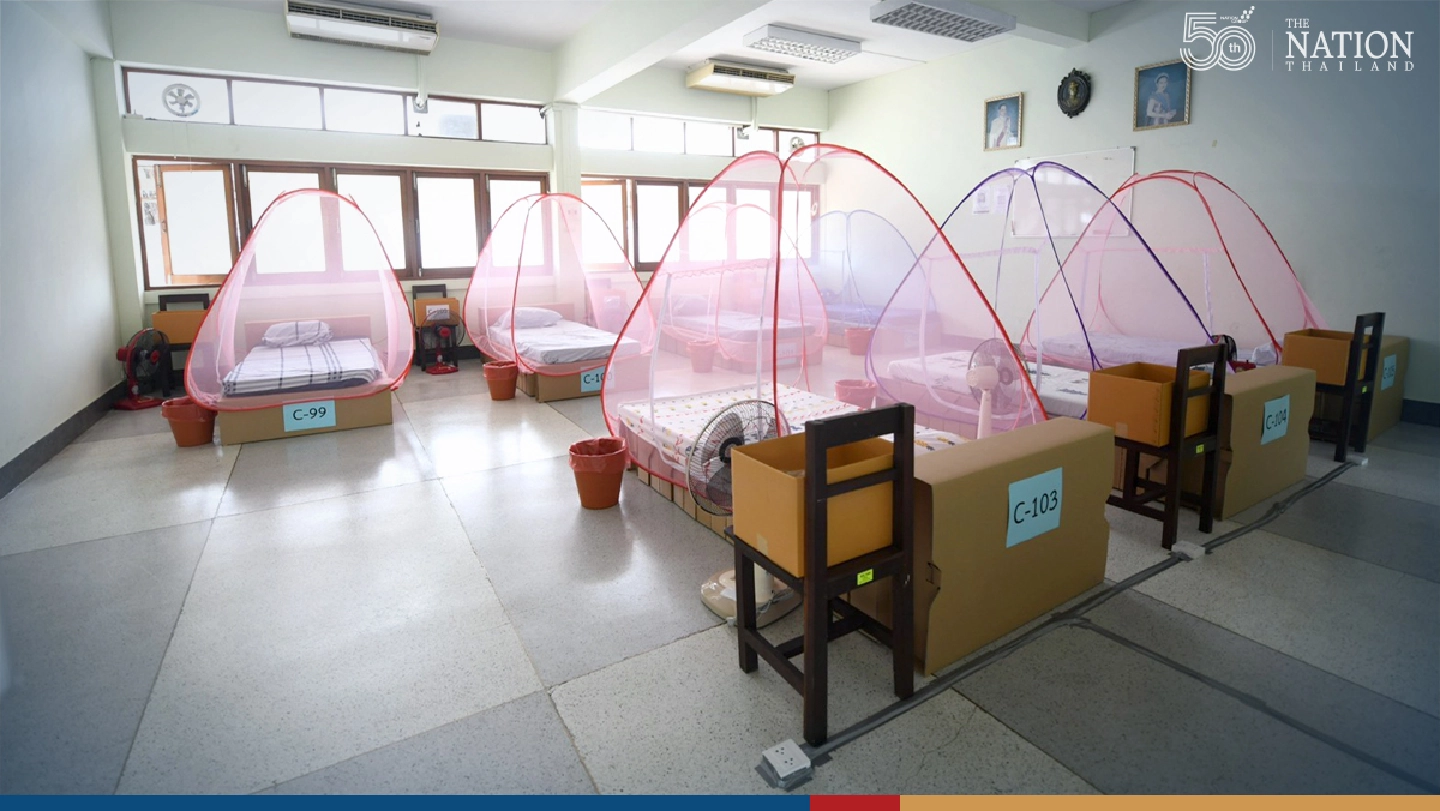 21 of 50 Bangkok community isolation centres in operation 21 of 50 Bangkok community isolation centres in operation
