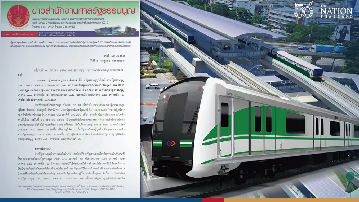 Prayut escapes termination despite ruling on Green Line interference