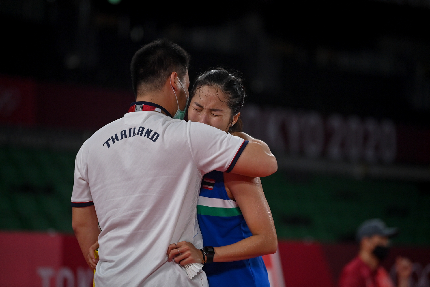 Ratchanok in tears as Thailands Olympic badminton hopes end Ratchanok in tears as Thailands Olympic badminton hopes end