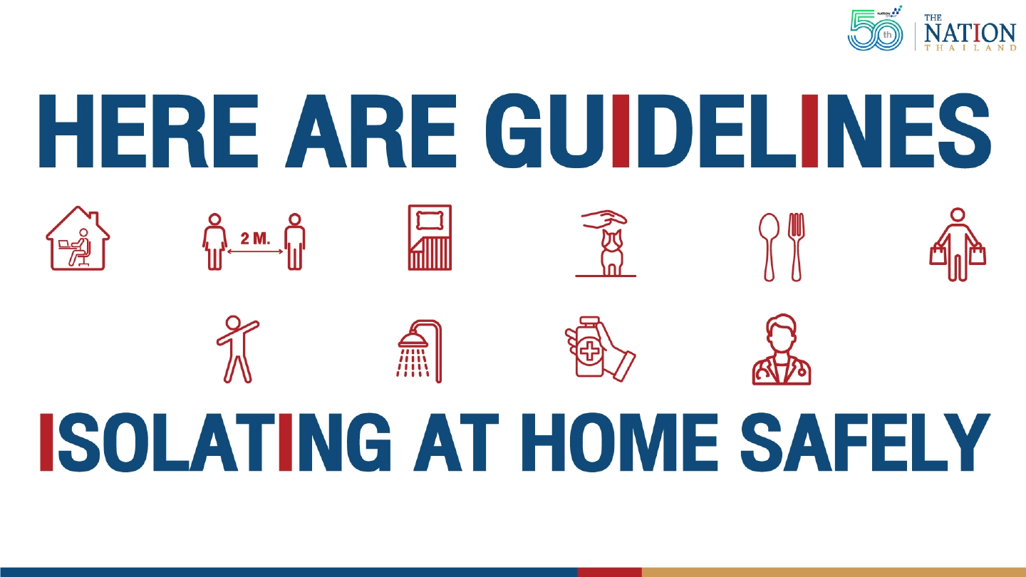 DDC offers simple guidelines for isolating at home DDC offers simple guidelines for isolating at home