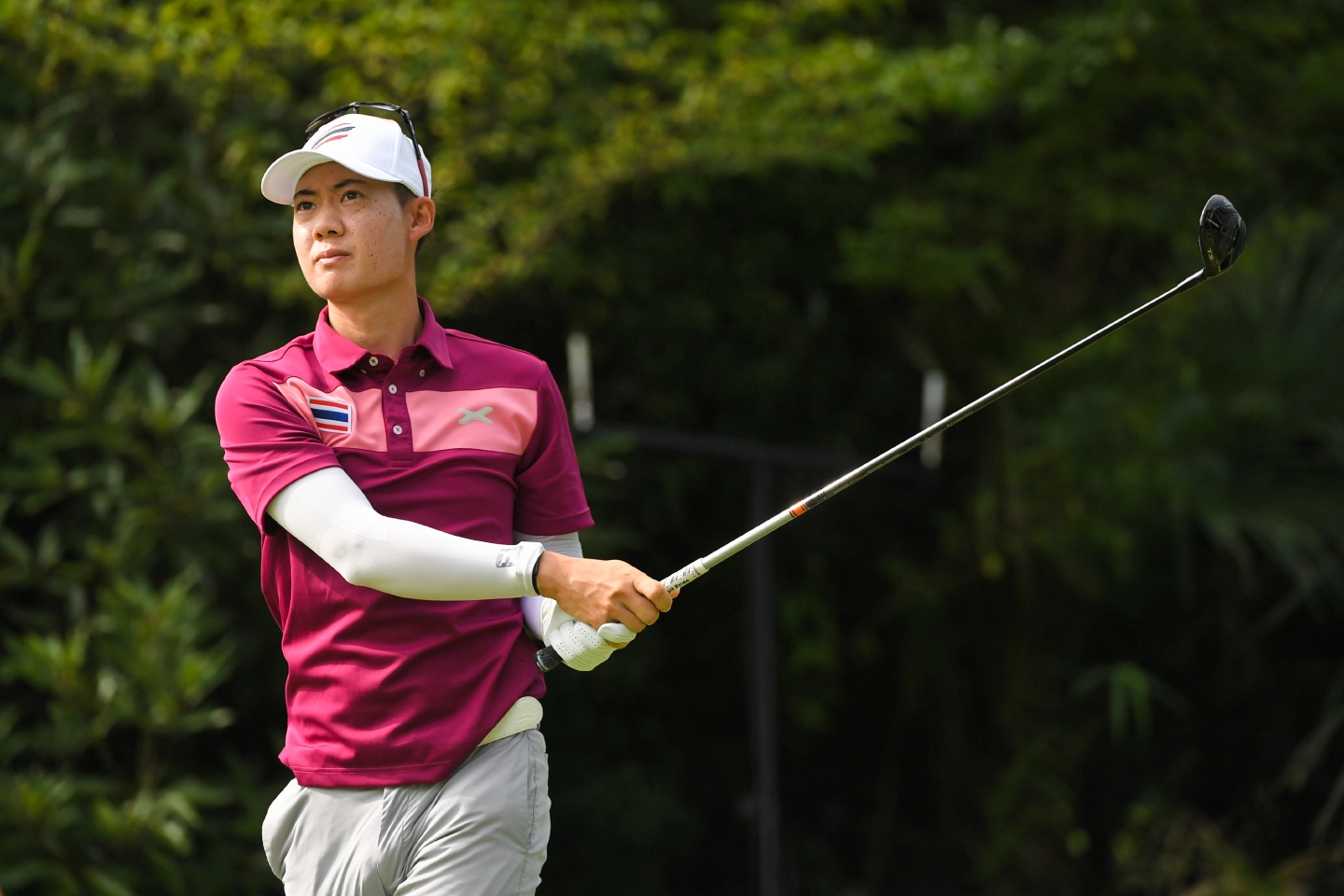 THAILANDS JAZZ REMAINS UPBEAT AFTER FRUSTRATING DAY IN OLYMPICS MENS GOLF COMPETITION THAILANDS JAZZ REMAINS UPBEAT AFTER FRUSTRATING DAY IN OLYMPICS MENS GOLF COMPETITION