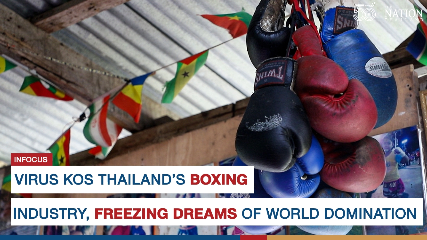 Virus KOs Thailand’s boxing industry, freezing dreams of world domination