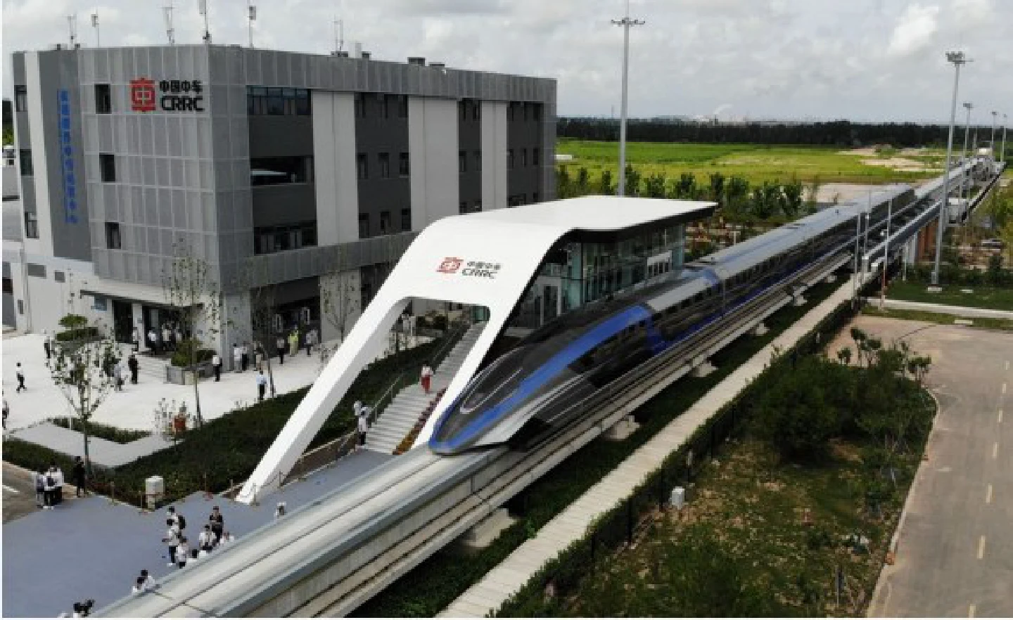 Worlds first 600 km/h high-speed maglev train rolls off assembly line Worlds first 600 km/h high-speed maglev train rolls off assembly line