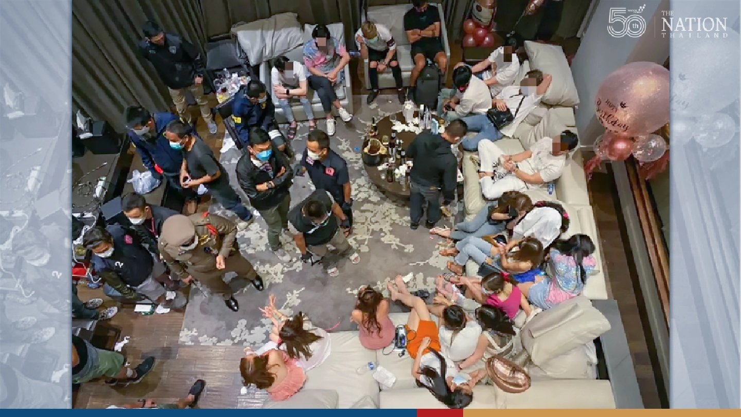 21 arrested for partying in ritzy Bangkok neighbourhood 21 arrested for partying in ritzy Bangkok neighbourhood