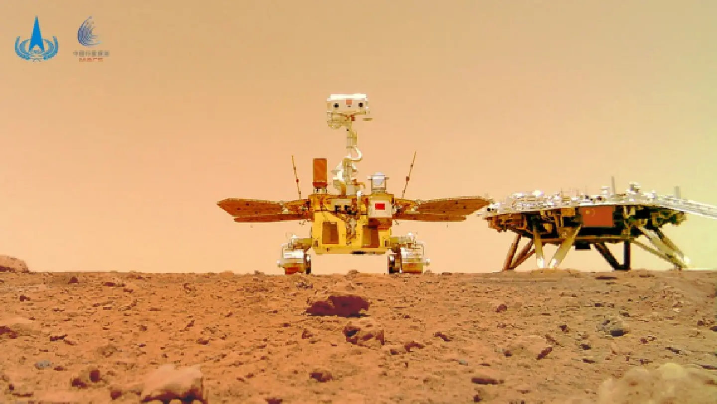 Chinas Mars rover travels over 509 meters on red planet