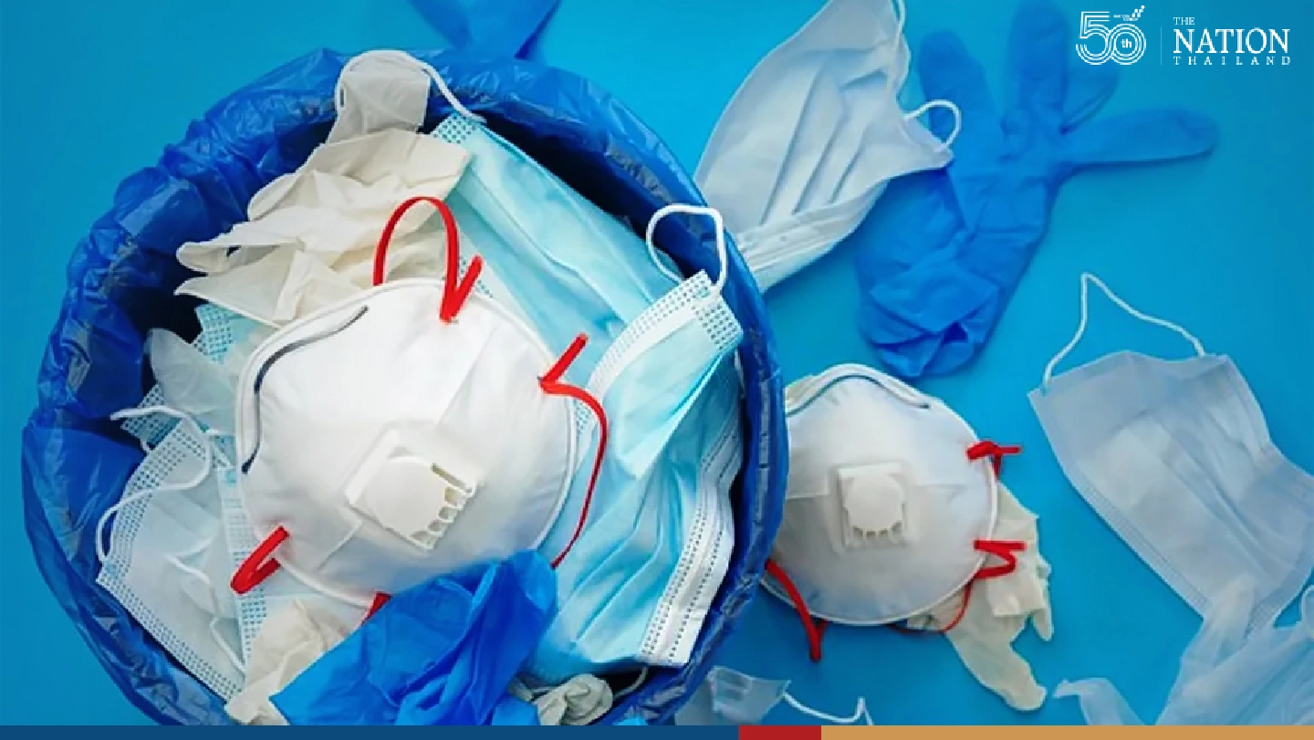 Covid-19 waste soars to 178 tonnes per day in Thailand