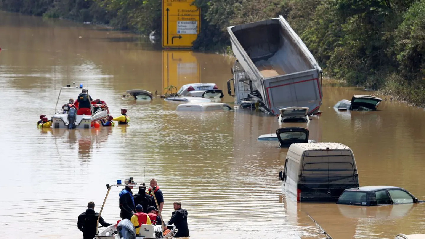 German floods shake up campaign as climate change hits home