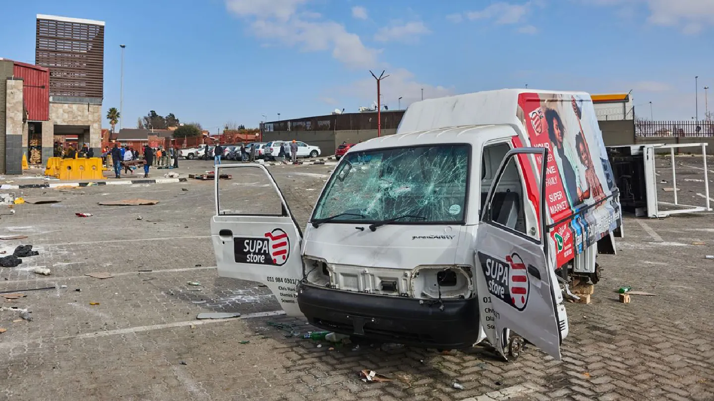 South Africa unveils post-riot relief, eases virus lockdown South Africa unveils post-riot relief, eases virus lockdown