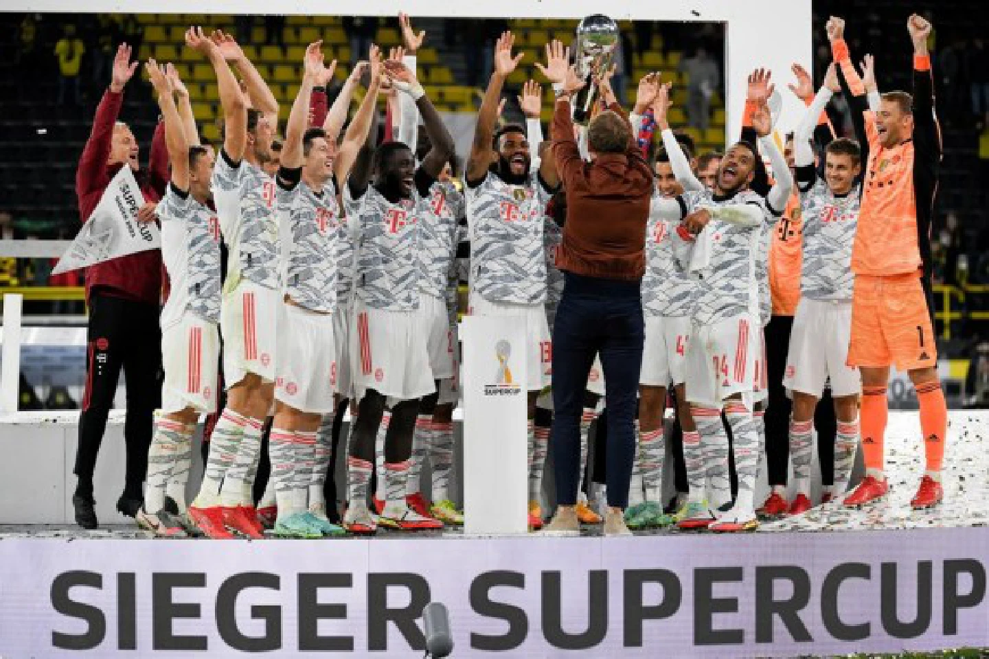 Bayern beat Dortmund to clinch 9th Supercup