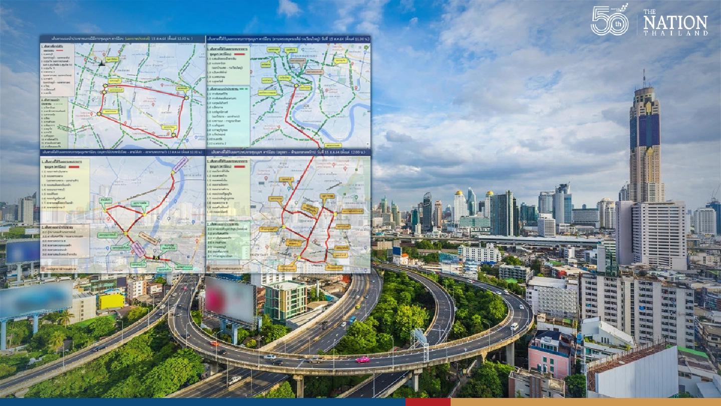 Police issue traffic alert for Bangkok