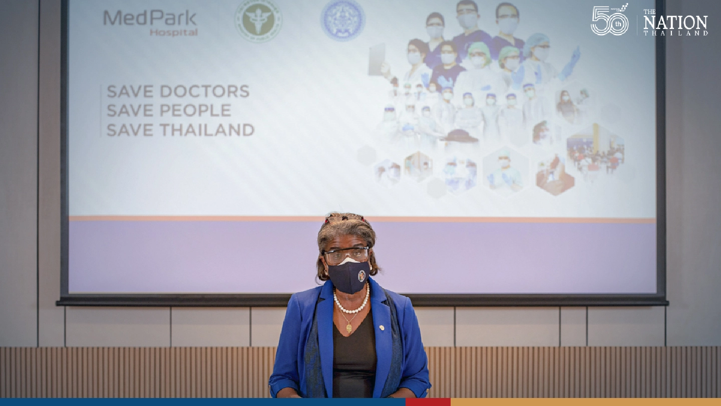 Front-line medics get donated Pfizer as US pledges another $55m for Thailand