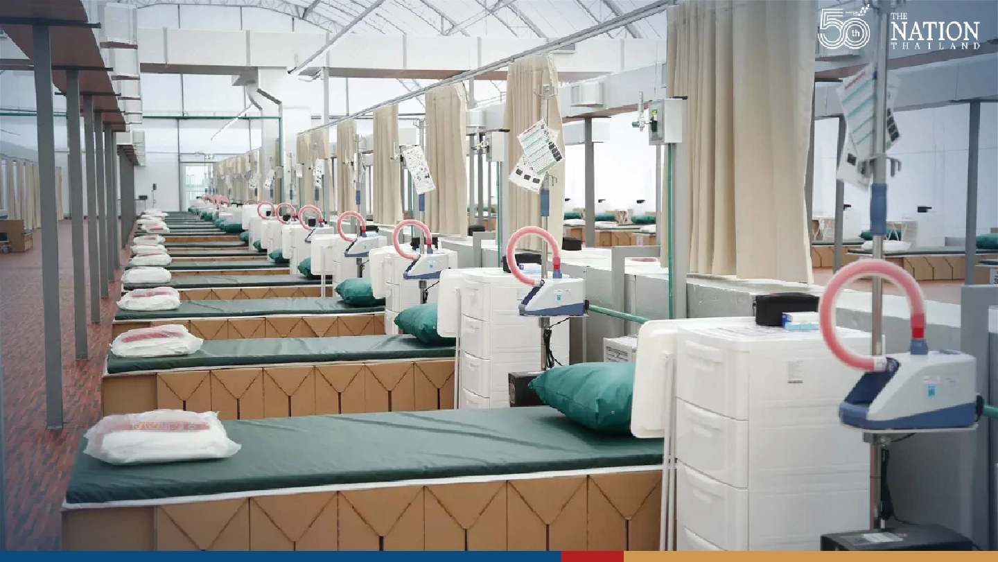 New field hospital on Bang Na-Trat ready to accept Covid-19 patients