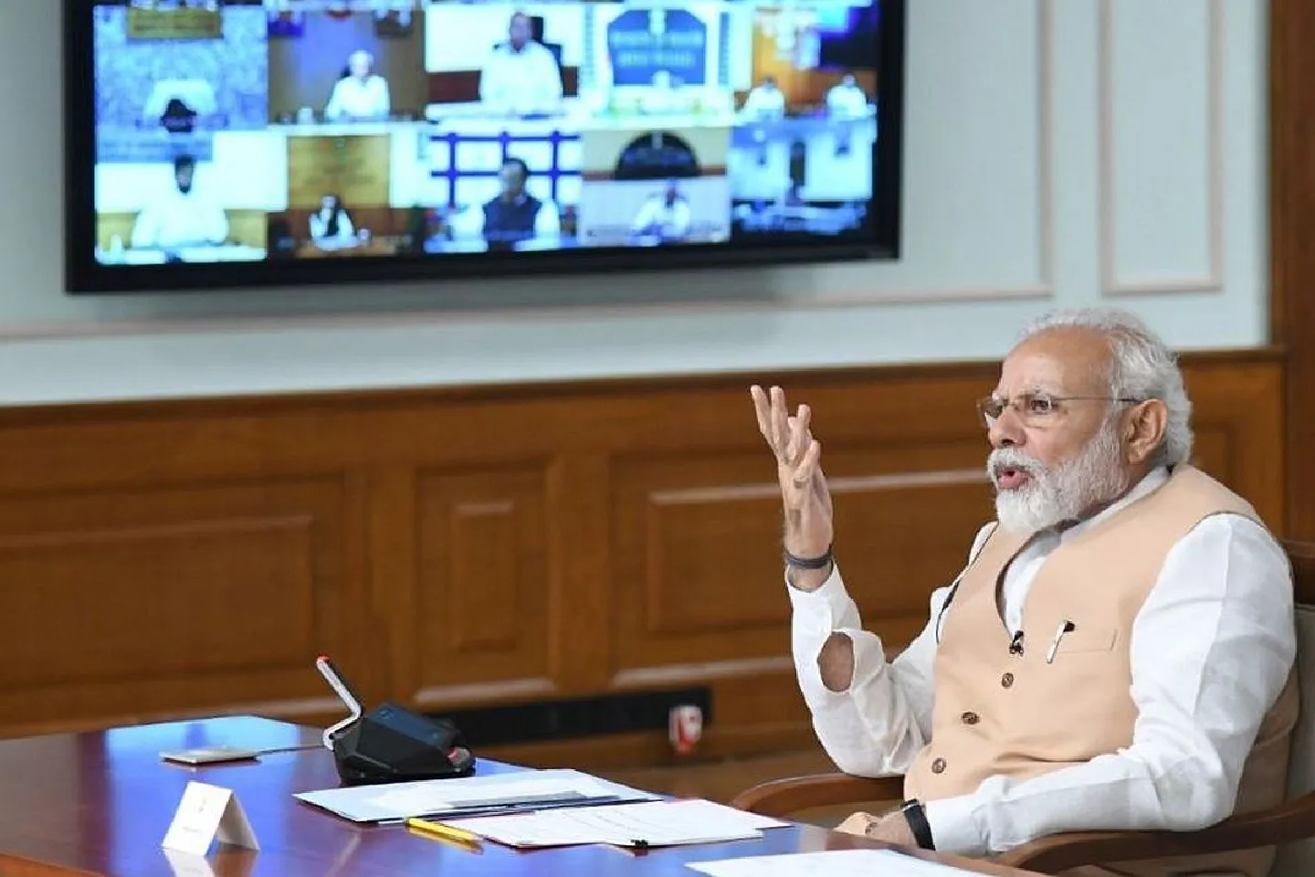 PM Modi chairs cabinet committee security meeting on Afghanistan PM Modi chairs cabinet committee security meeting on Afghanistan