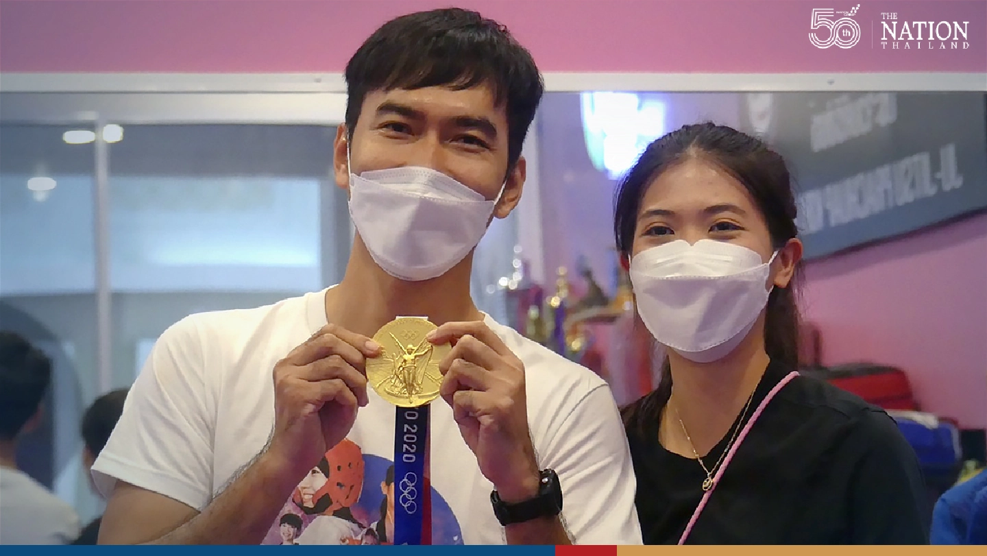 Amid the trappings of success, Panipak does not forget her first coach