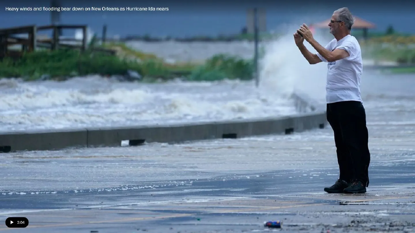 How climate change helped make Hurricane Ida one of Louisiana worst