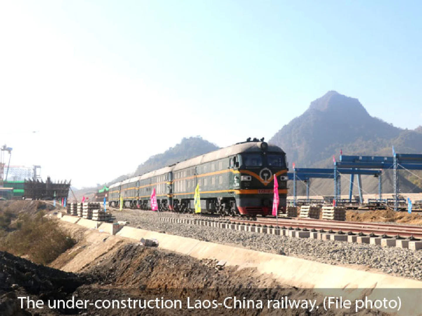 Trains to arrive next month for trial run of Laos-China railway