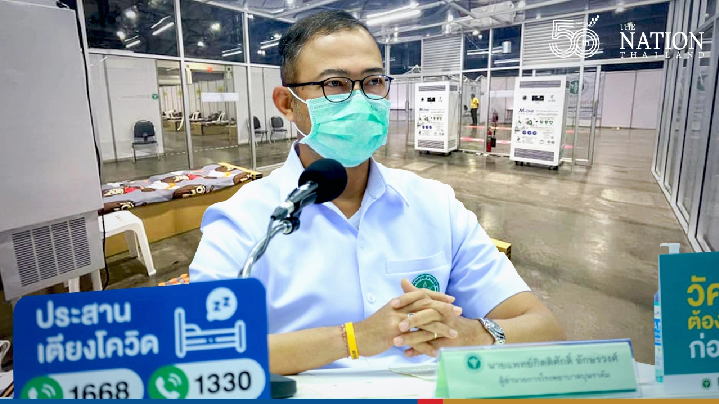 Field hospital in Nonthaburi increases ICU units as Covid numbers continue to rise
