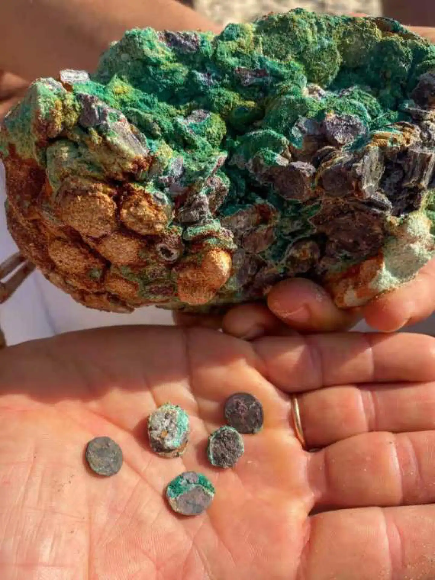 Israel discovers 1,700-year-old lump of coins