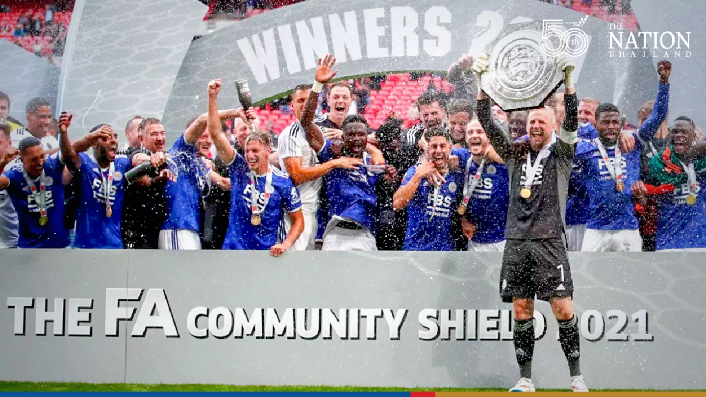 Leicester pip Man City to win FA Community Shield
