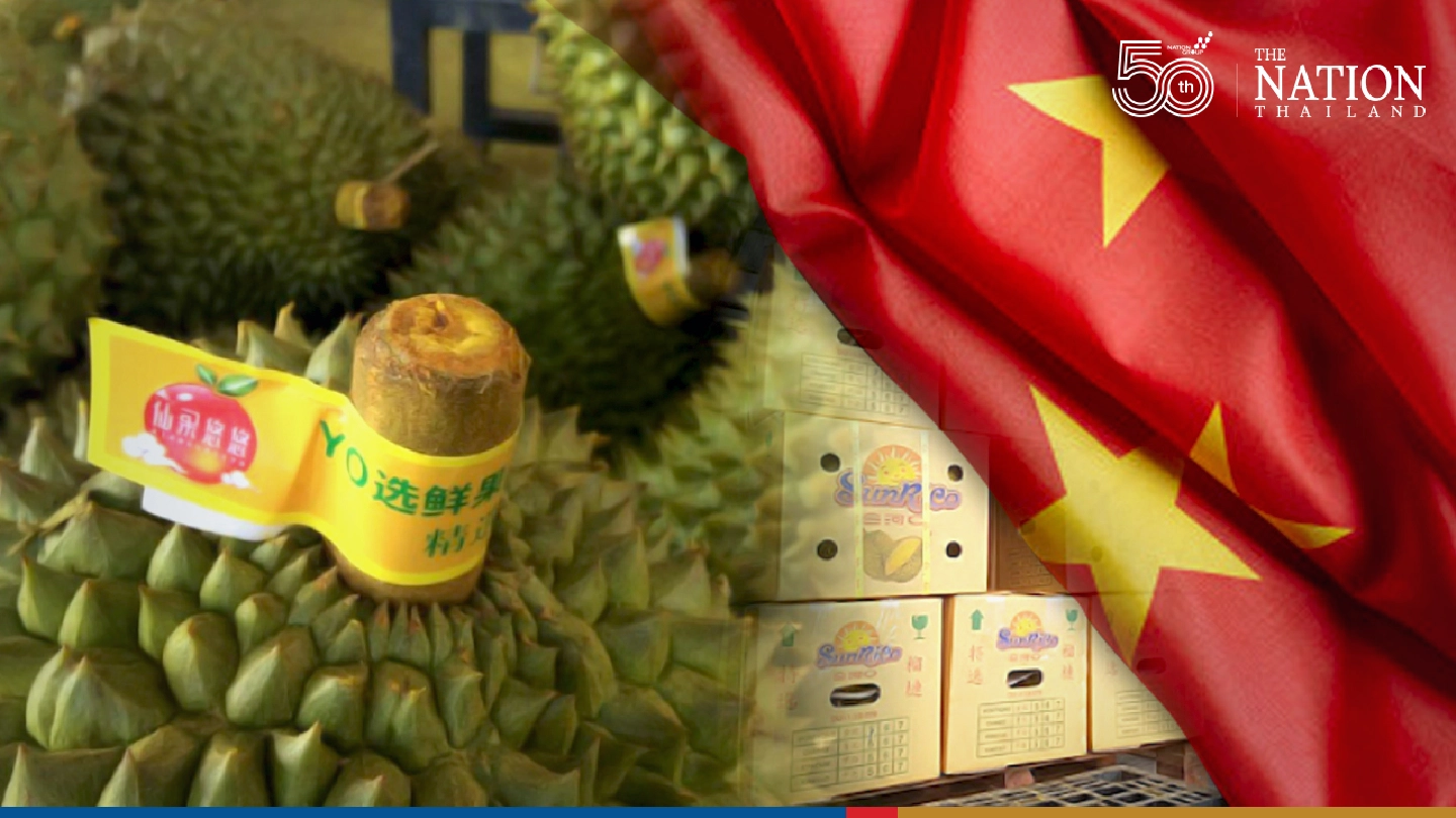 Covid on durian packages imported from Thailand
