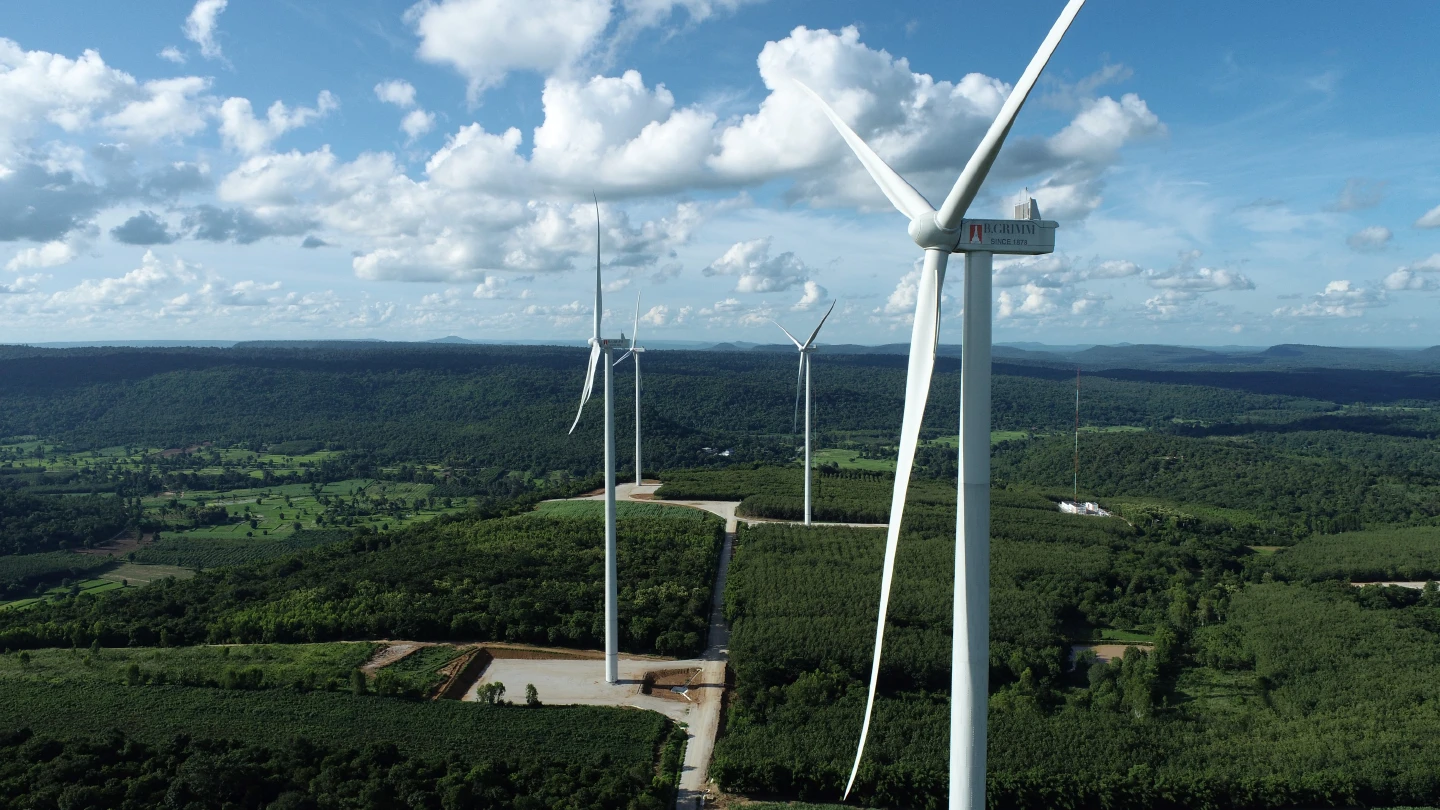 BGRIMs Bo Thong Wind Farm fully up with grid connection, another milestone in clean energy pathway set BGRIMs Bo Thong Wind Farm fully up with grid connection, another milestone in clean energy pathway set