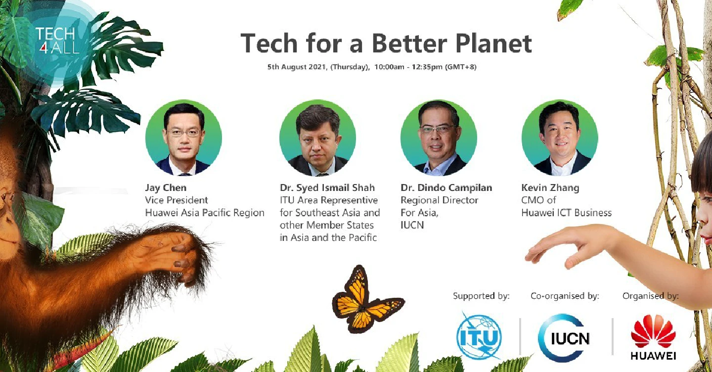 Huawei, IUCN join hands to preserve biodiversity in APAC with tech innovations Huawei, IUCN join hands to preserve biodiversity in APAC with tech innovations
