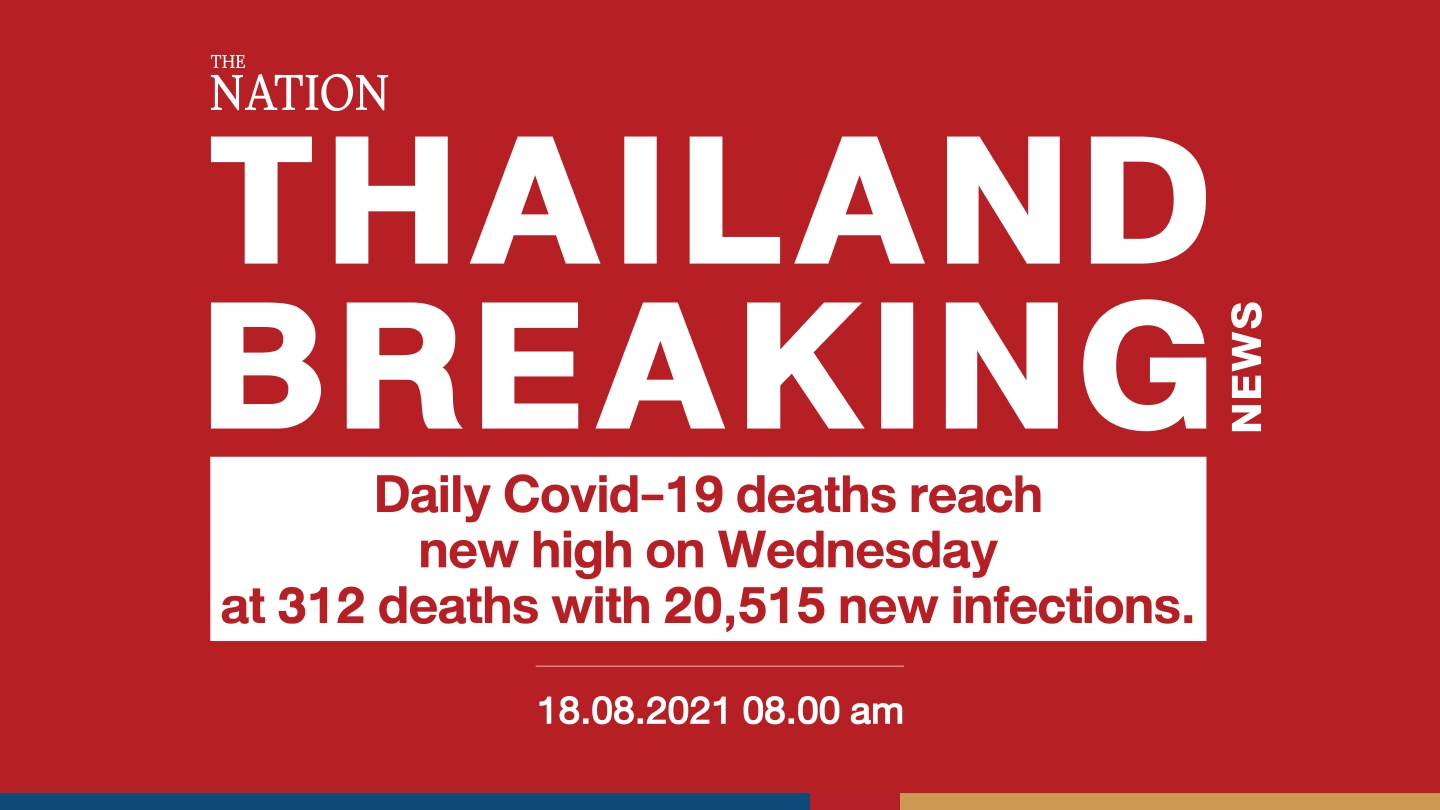 Daily Covid-19 deaths reach new high on Wednesday at 312 deaths with 20,515 new infections