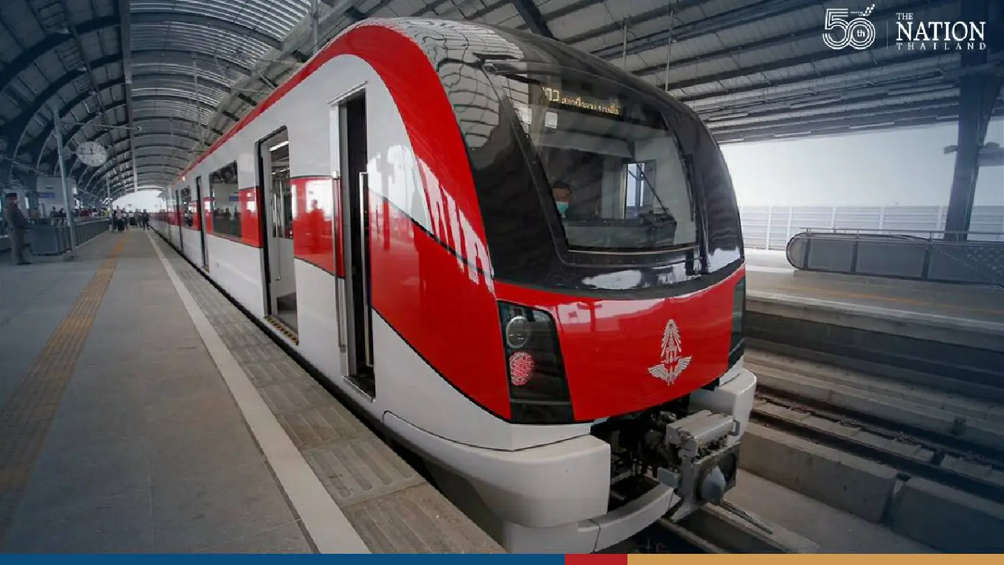 Prayut launches Red Line commuter train service