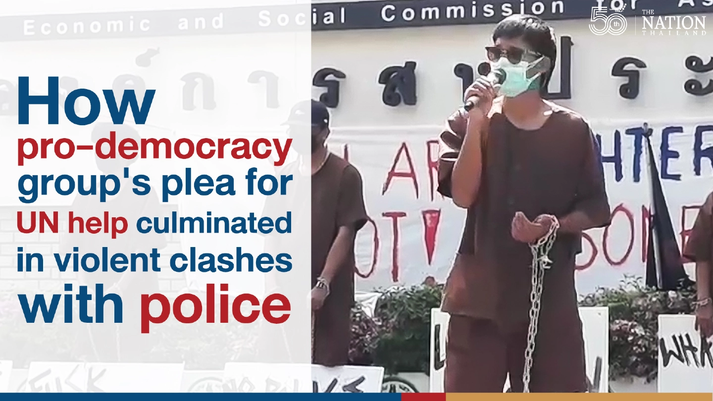 How pro-democracy groups plea for UN help culminated in violent clashes with police
