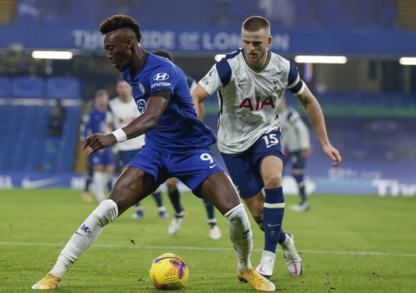 England striker Abraham joins Roma on five-year deal