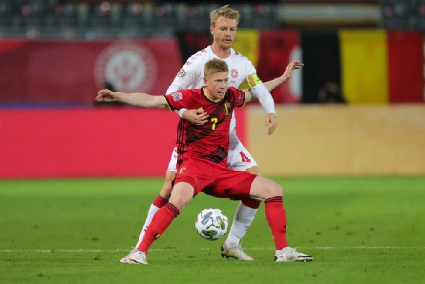 Danish captain Kjaer receive UEFA award Danish captain Kjaer receive UEFA award