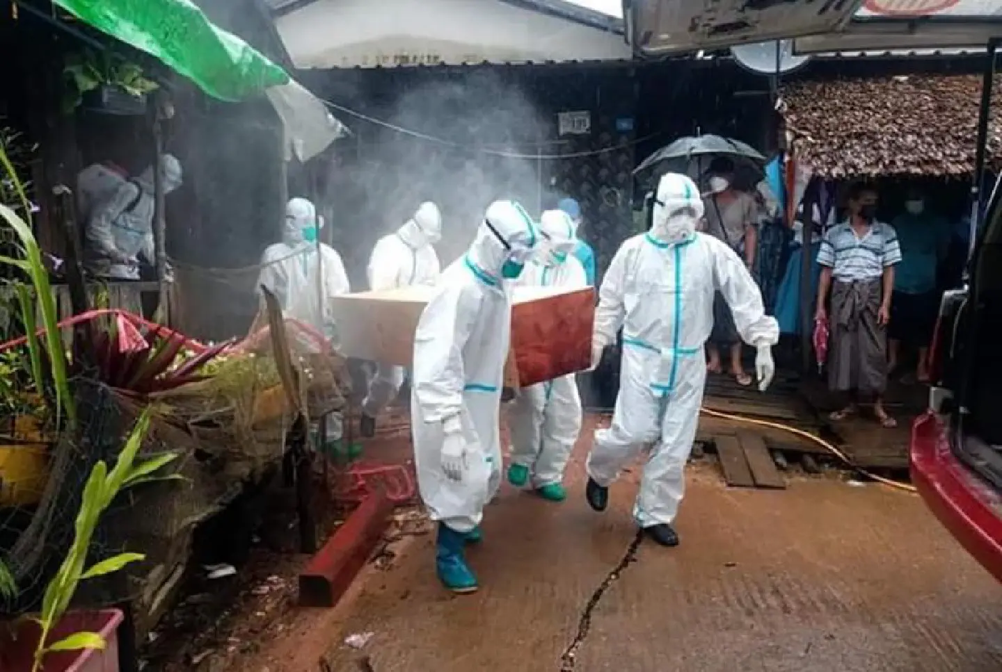 COVID-19 infection rate declines in most of the regions and states, including Yangon, except for Mandalay, Tanintharyi and Kayah COVID-19 infection rate declines in most of the regions and states, including Yangon, except for Mandalay, Tanintharyi and Kayah