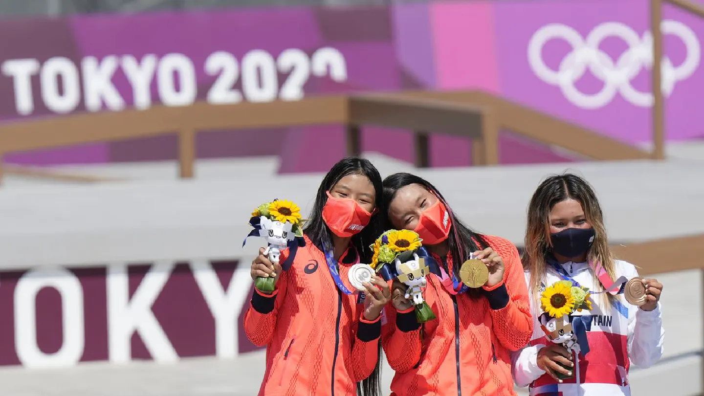 In women park skateboard, Tokyo youngest Olympians lean on each other In women park skateboard, Tokyo youngest Olympians lean on each other