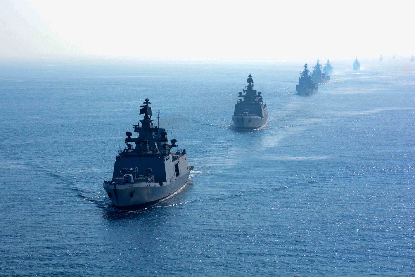 Indian Navy task force in South China Sea, West Pacific for 2 months Indian Navy task force in South China Sea, West Pacific for 2 months