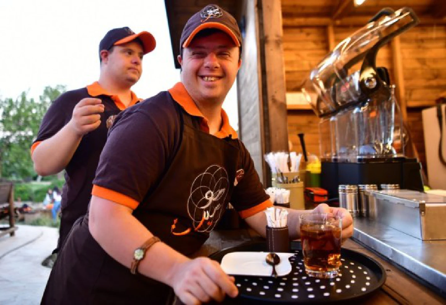 Syria opens 1st cafe run by people with Down Syndrome Syria opens 1st cafe run by people with Down Syndrome