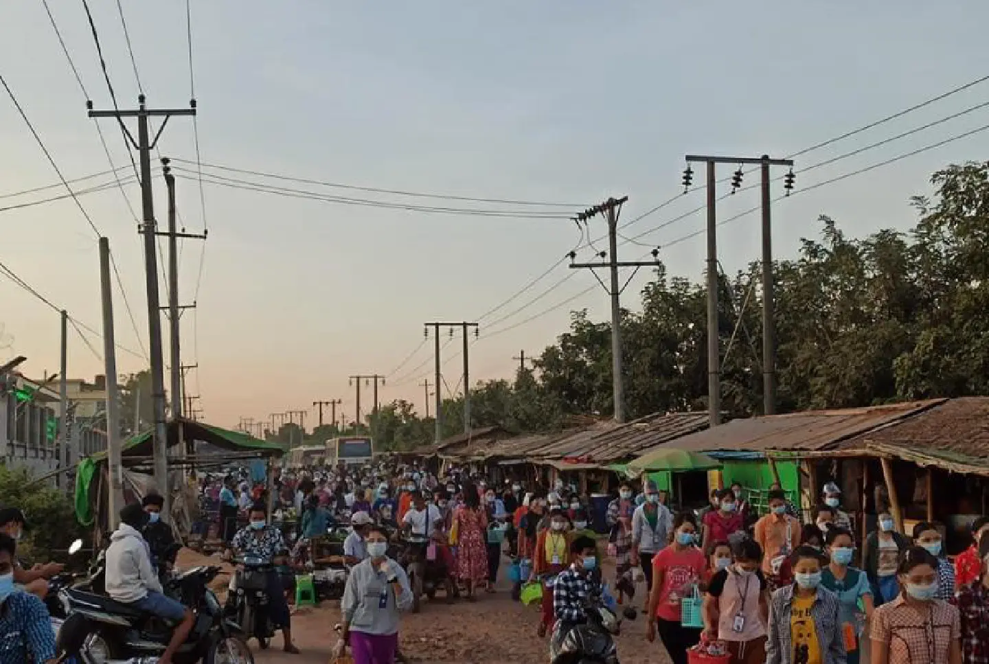 [Myanmar] Increasing closures of factories and business since February harm the well-being of workers