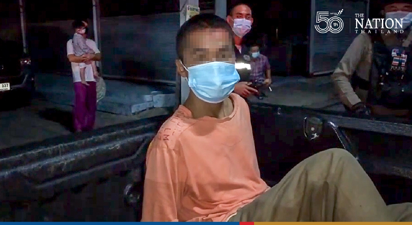 Man sets fire to building and laughs it off