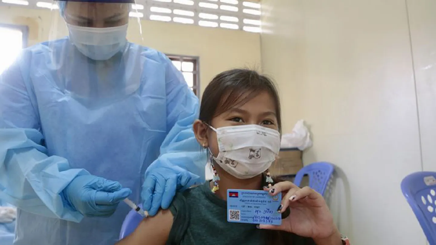 Over 80% of Cambodia population get Covid jabs