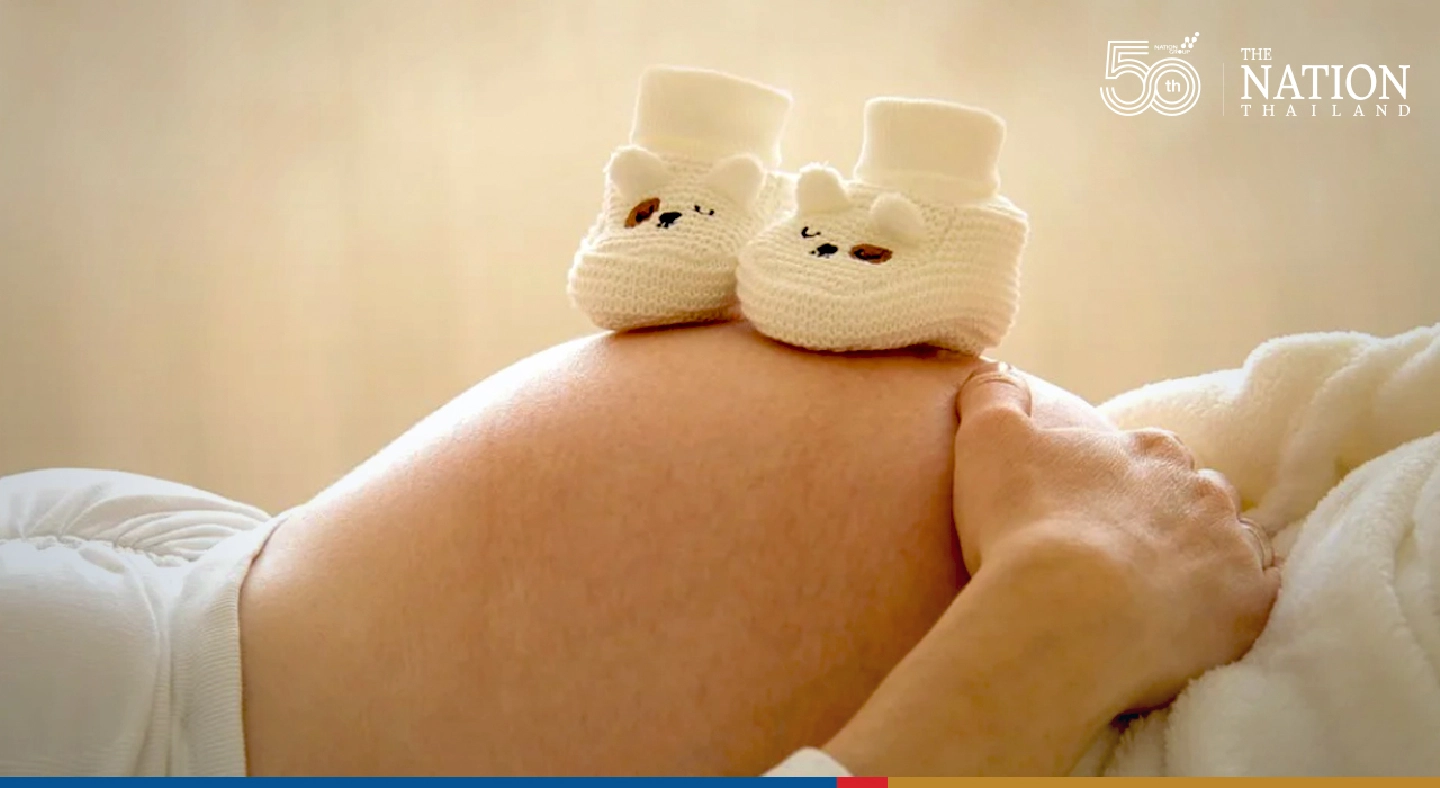 Vaccinated pregnant peoples protection passes to babies