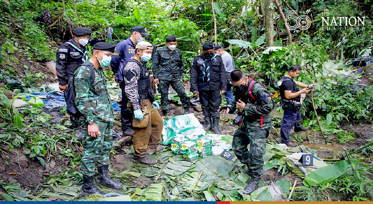 Chiang Rai rangers kill two, seize 195kg of ‘ice’ in gunfight