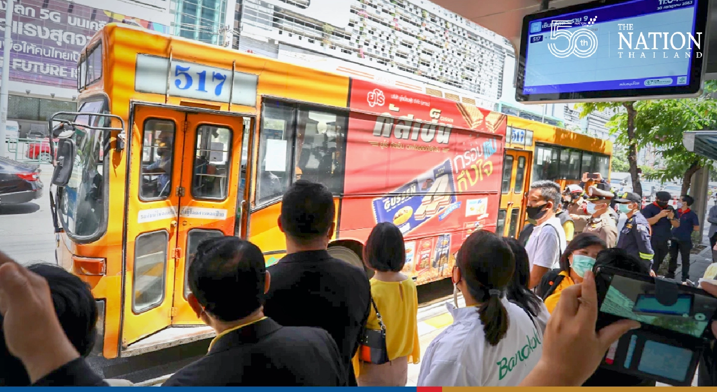 2 Bangkok bus drivers, 2 conductors test positive