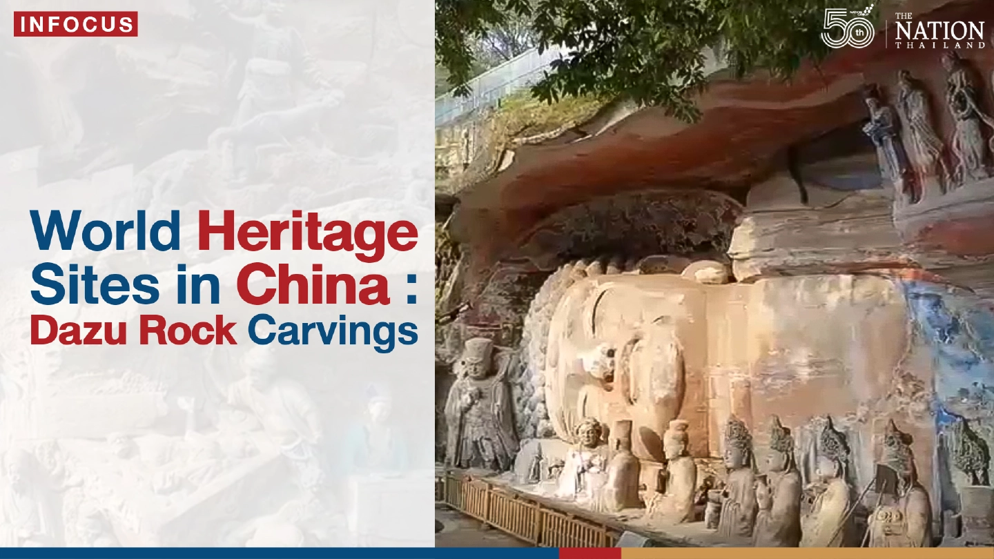 World Heritage Sites in China : Dazu Rock Carvings